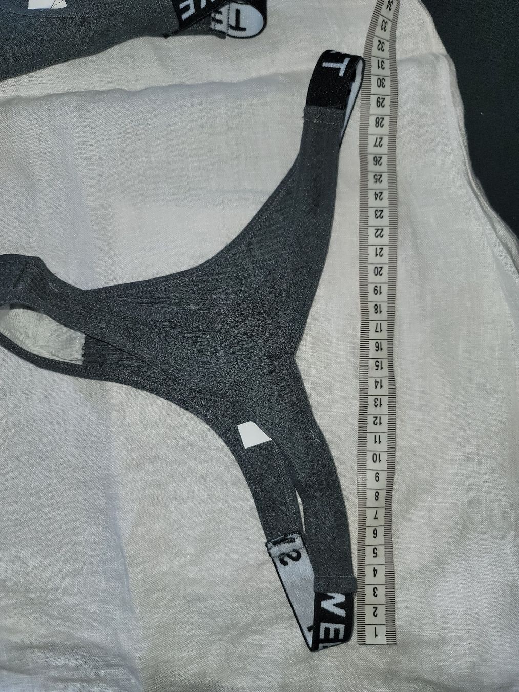Hot Biancheria intima: Brazil 3er, grey String, Tanga Set, mini Slips, Culotte hot – Nuovo e nell'imballaggio originale da Zollikerberg venduto da Nice_Name 3