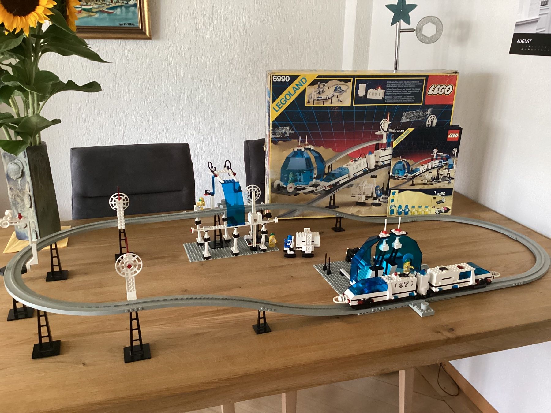 Legoland Baukästen: Lego Space Monorail Bahn mit BA u. OVP + Weichen u. Schienen – Gebraucht aus Flawil von kruemeli02