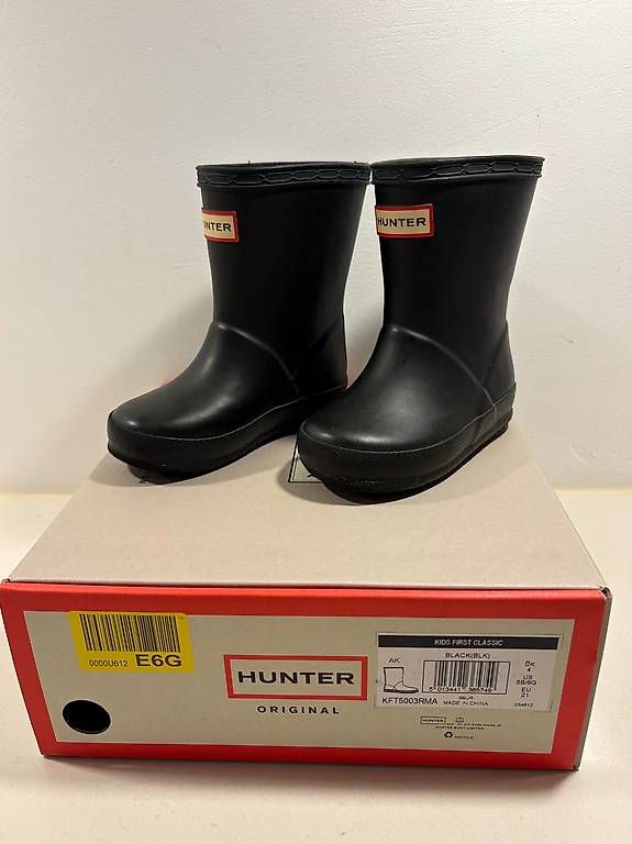 Scarpe per ragazzi: Hunter Stiefel schwarz – Usato da Felsberg venduto da Riggel 1