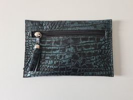 Kulturbeutel aus Leder (20 x 13 cm)