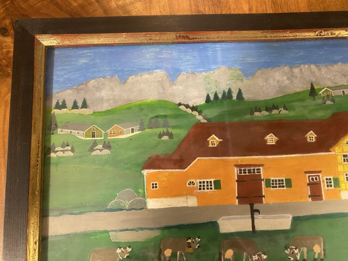 Dipinti: JOHANNES ROTACH 1962  APPENZELLERBILD – Usato da St. Gallen venduto da Goldband 6