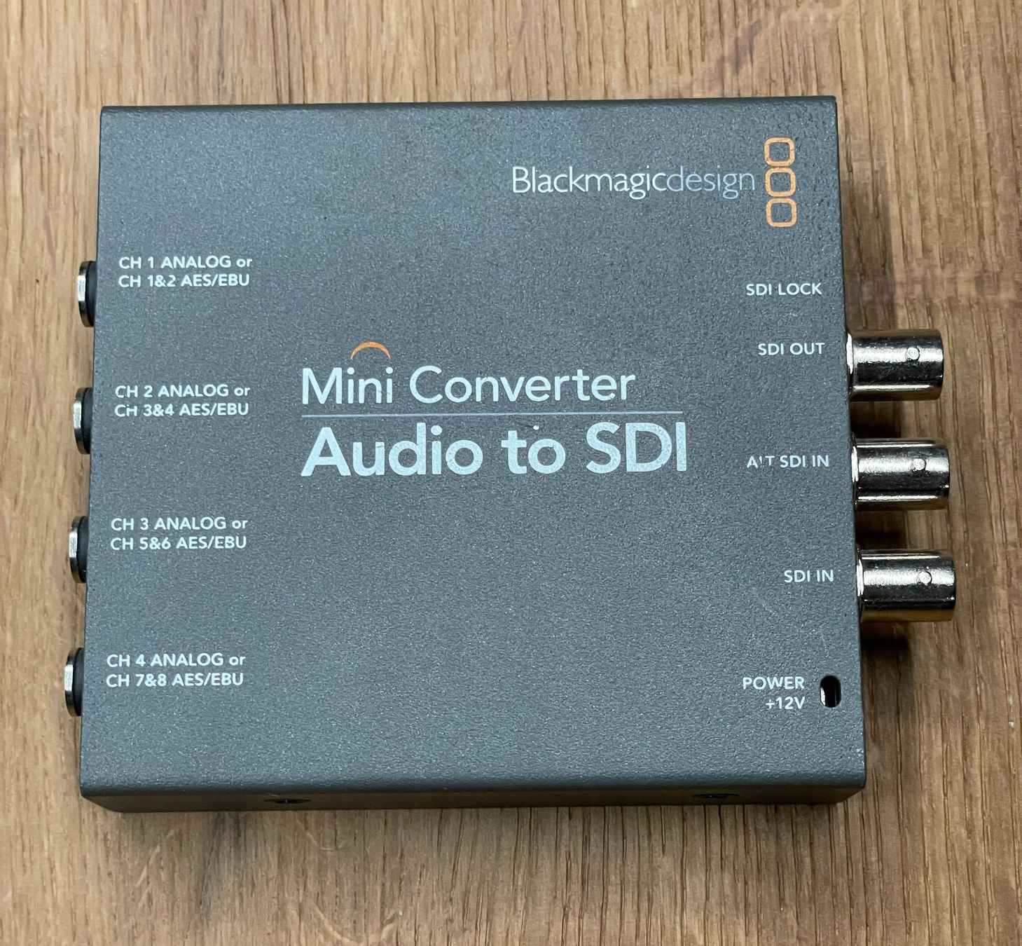 Blackmagic Konverter: Blackmagic Audio to SDI – Gebraucht aus Dübendorf von icf_technics