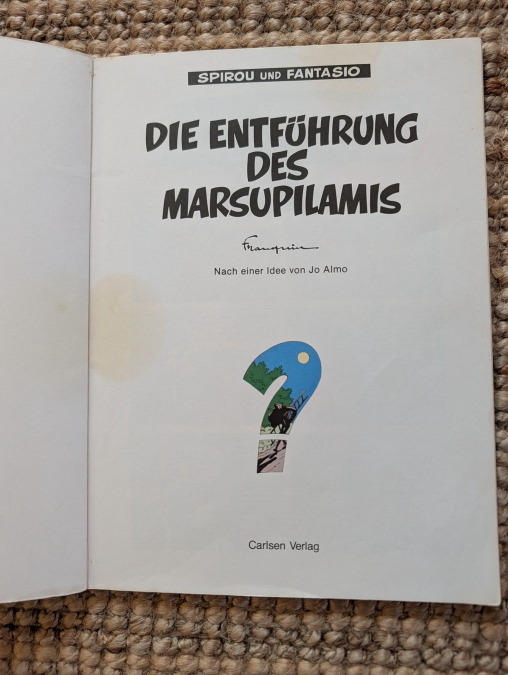 BD: Comic Spirou Fantasio Marsupilami – D'occasion à Nänikon par Haexli_70 1