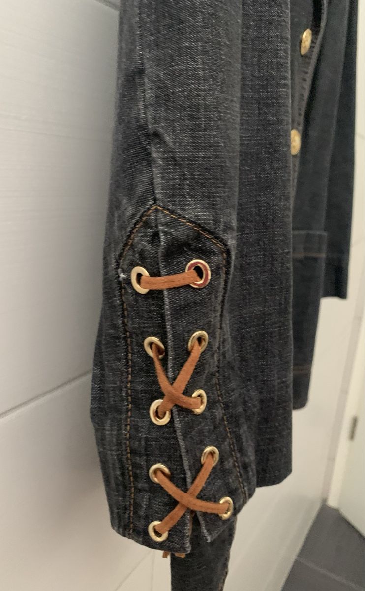 Escada Giacche: Escada Denim Jacket, Size M-L, Great Find! – Usato da Lausanne venduto da milasha 6