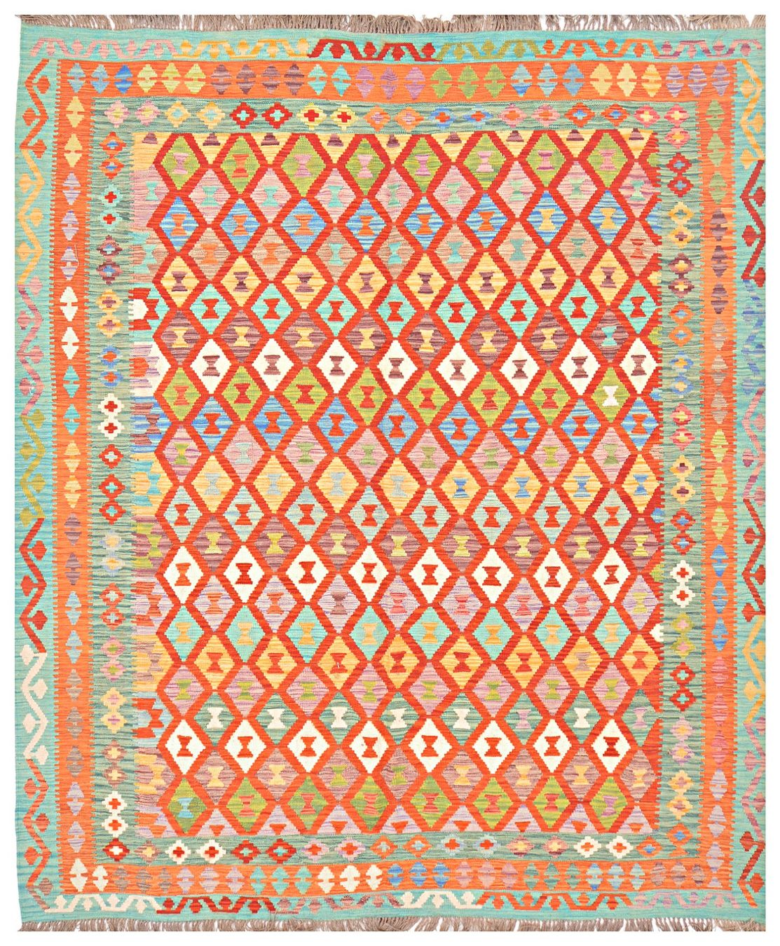 Kelim Tappeti: Oriente Kelim Teppich 300x250 cm – Nuovo e nell'imballaggio originale da Lahore venduto da Fairways79 5
