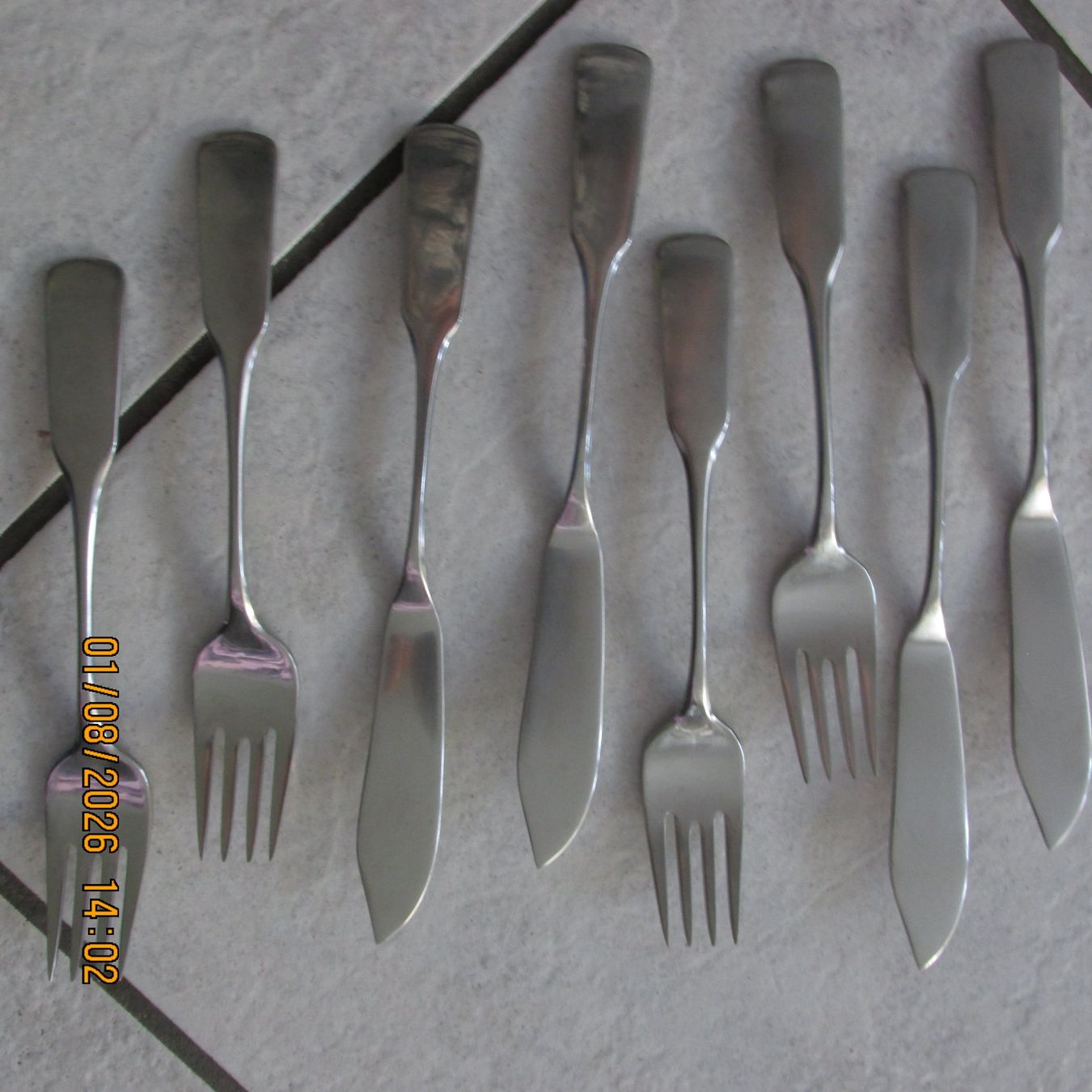Couverts: Fischmesser und Gabeln Set 12-teilig – D'occasion à Galgenen par Forflowers 3