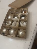 Alte Christbaum Kugeln