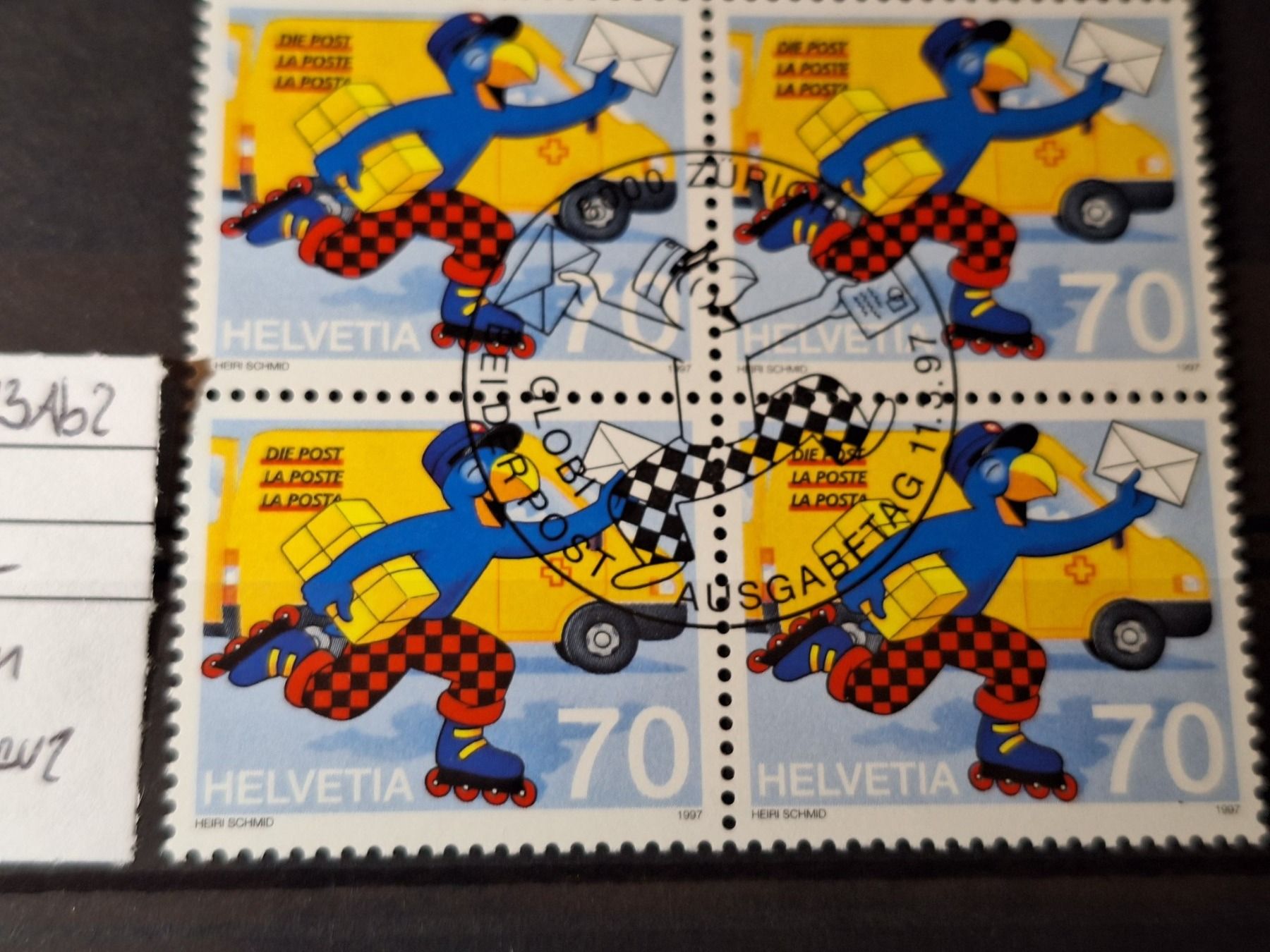 Alle Briefmarken: Globi Abarten – Gebraucht aus Balgach von SIMEON27 2