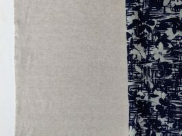 Designer Baumwolle 100% Jersey fein & weich 1.70x1.50 ecru