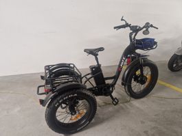 E-Fati Dreirad Elektro Velo Fatbike  56km