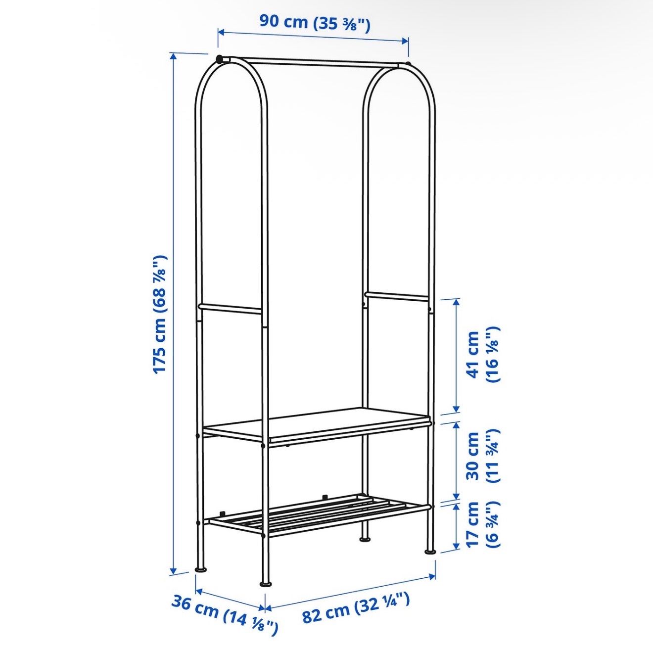 Garderobe: Garderobe Schwarz – Gebraucht aus Basel von mandy.dietrich.sue 1