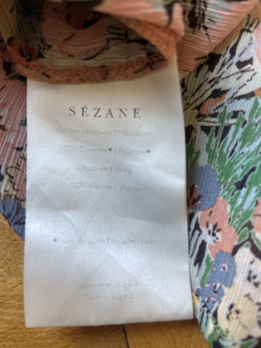 Sezane Vestiti: Vestito floreale con maniche lunghe – Usato da Lausanne venduto da lau_8vk7 3