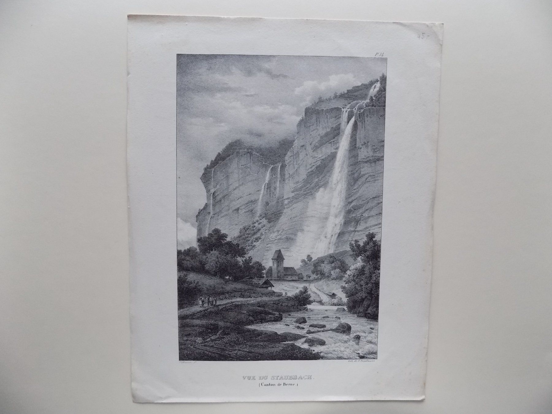 Stiche: Staubbach Lauterbrunnen – Gebraucht aus Risch von Antikfee 1