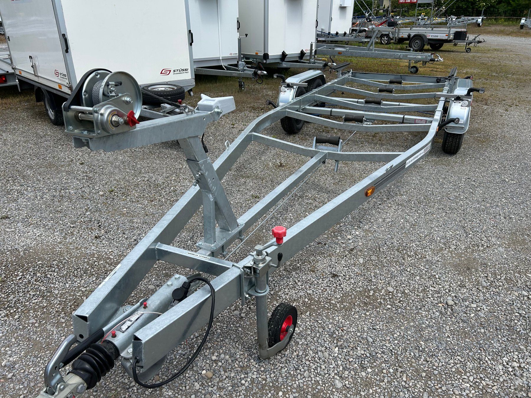 Harbeck Rimorchi: Motorbootanhänger 2700 kg – Nuovo (secondo la descrizione) da Wettswil venduto da Stuessi54