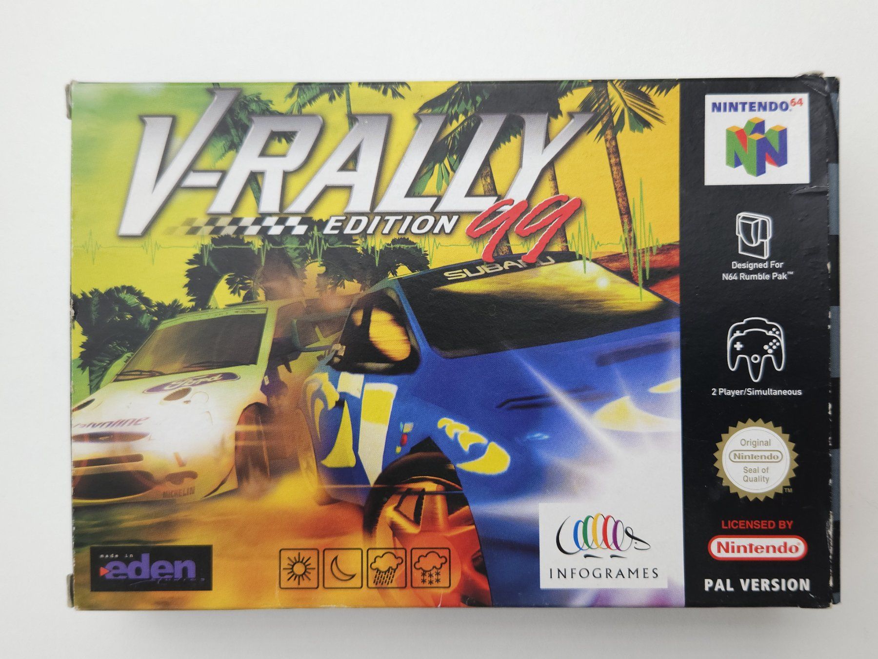 Nintendo Giochi: V-Rally Edition 99 - N64 – Usato da Autigny venduto da zel_gvl5