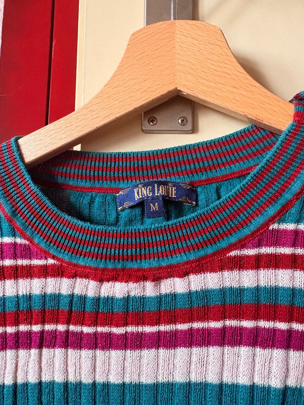 Top: Farbenfroher Pulli, gestreift, Gr. M ! – Usato da Belp venduto da Federica13 3