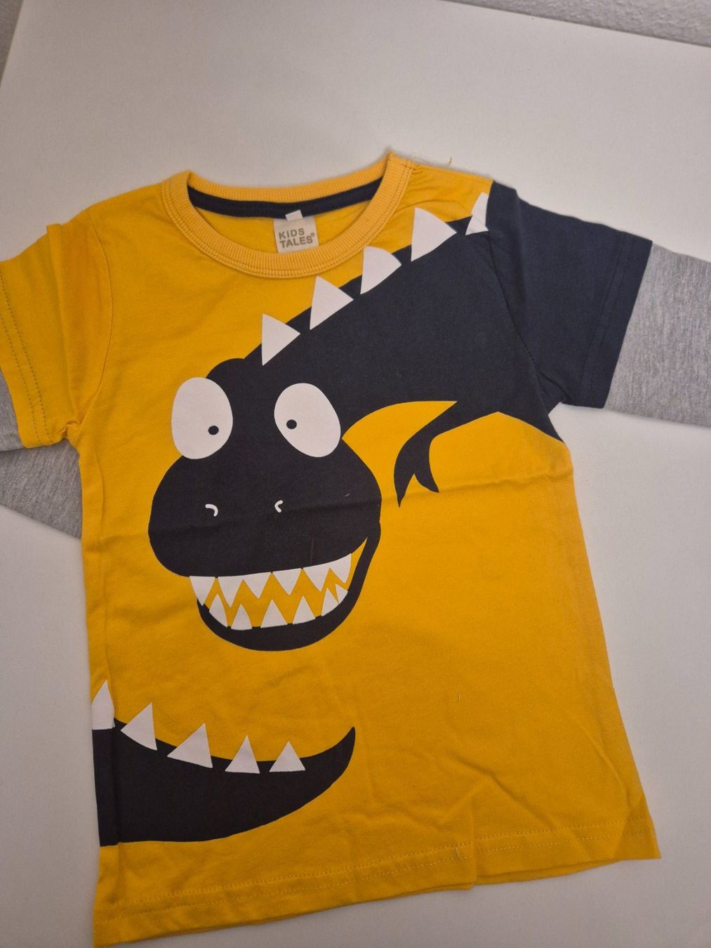 Maglioni & Felpe: 2 Langarmshirts Dinosaurier, Gr. 100 – Nuovo (secondo la descrizione) da Niederhasli venduto da mybluefish 2