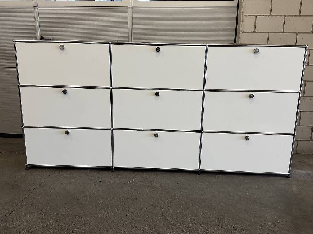 USM Kommoden: USM Haller Sideboard Reinweiss 3x3 – Gebraucht aus Dietikon von Kumar_Occasionen 1