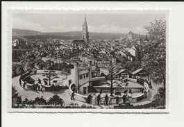 AK ca 1940 Bern Generalansicht mit Bärengraben