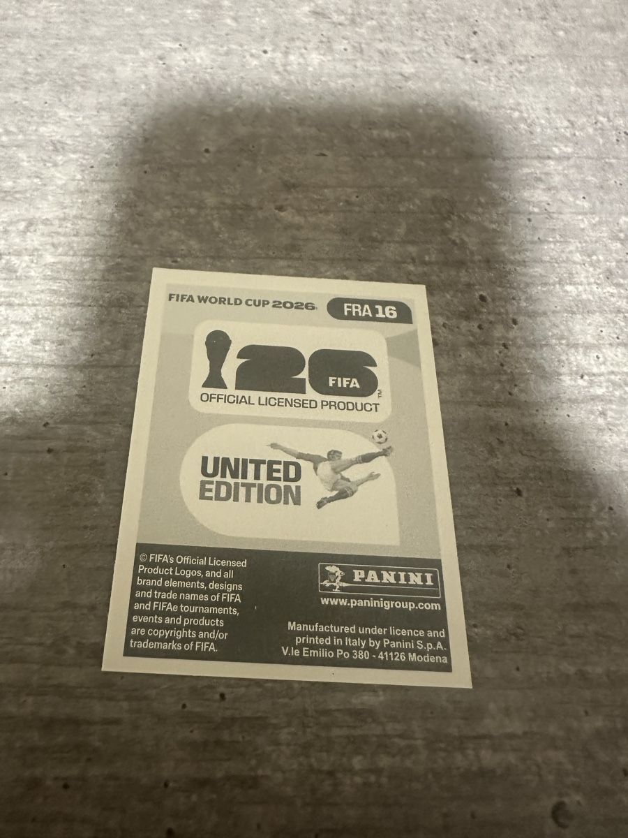 Panini Carte collezionabili: FRA 16 , FIFA WORLD CUP 2026 PANINI  – Nuovo (secondo la descrizione) da Frauenfeld venduto da 1PegPeg1 1