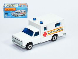 Matchbox Lesney Superfast No.41 AMBULANCE / ORIGINALBOX