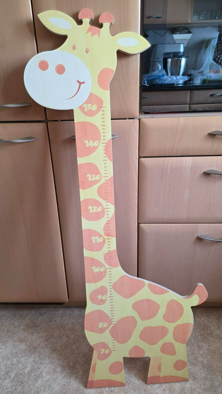 Tutte le decorazioni: Kinder Messlatte Giraffe von Stiftung Weizenkorn – Usato da Reinach BL venduto da Erayser 1