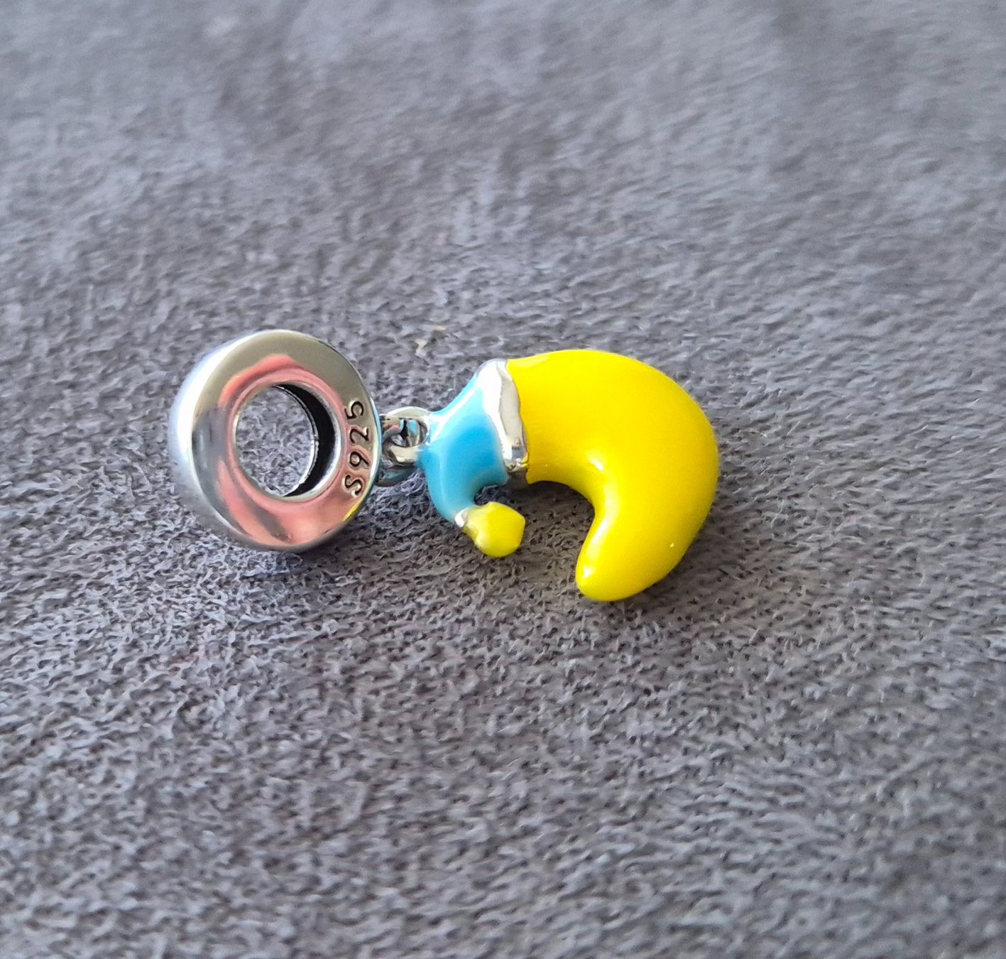 Ciondoli: Silber Charm Mond leuchtend +Garantie – Nuovo (secondo la descrizione) da Rotkreuz venduto da Carbone_Bijou-Shop 2