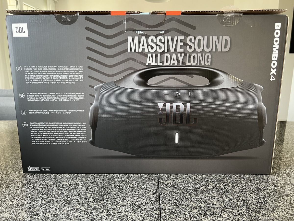 JBL Casse acustiche: JBL Boombox 4 – Nuovo (secondo la descrizione) da Delémont venduto da YBroquet 4