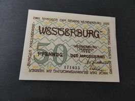 Dt. Reich, Westerburg - Notgeldschein