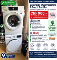  Bauknecht Waschmaschine & Bosch Tumbler  Top-Zustand