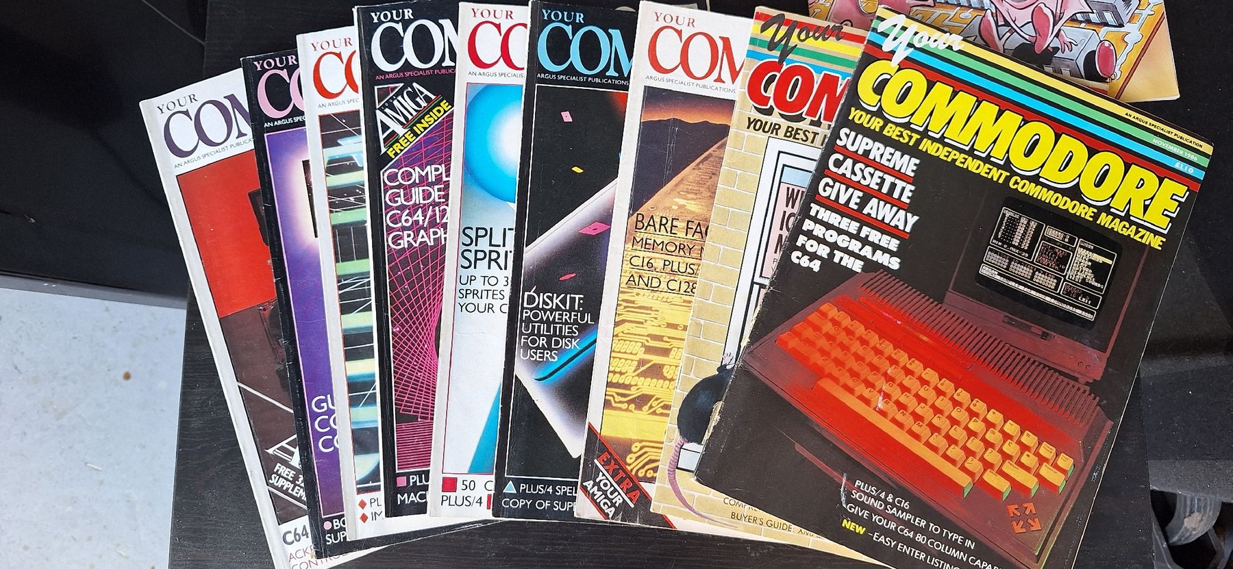 Riviste & Magazine: Convolut Commodore Magazine 1987 retro – Usato da Berikon venduto da texmurphy901