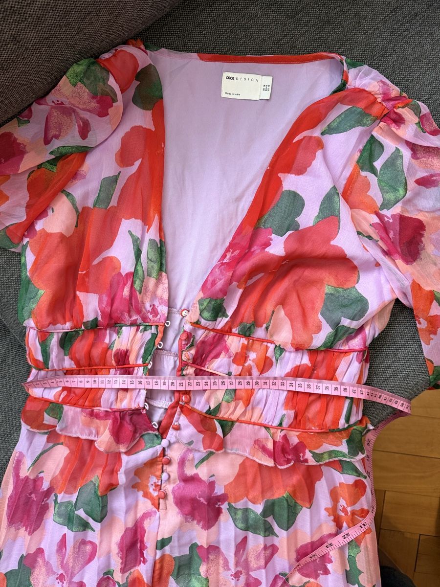 Asos Vestiti: Robe de soirée/cocktail fleurie – Nuovo (secondo la descrizione) da Le Locle venduto da tchanatakoua 9