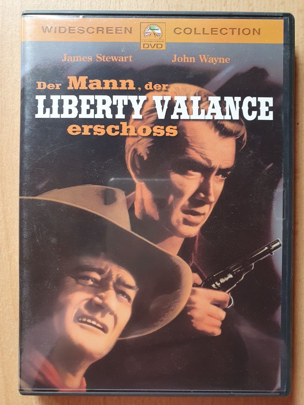 Tutti i DVDs: DVD - Der Mann der Liberty Valance erschoss, John Wayne – Usato da St. Margarethen TG venduto da Schachmatt