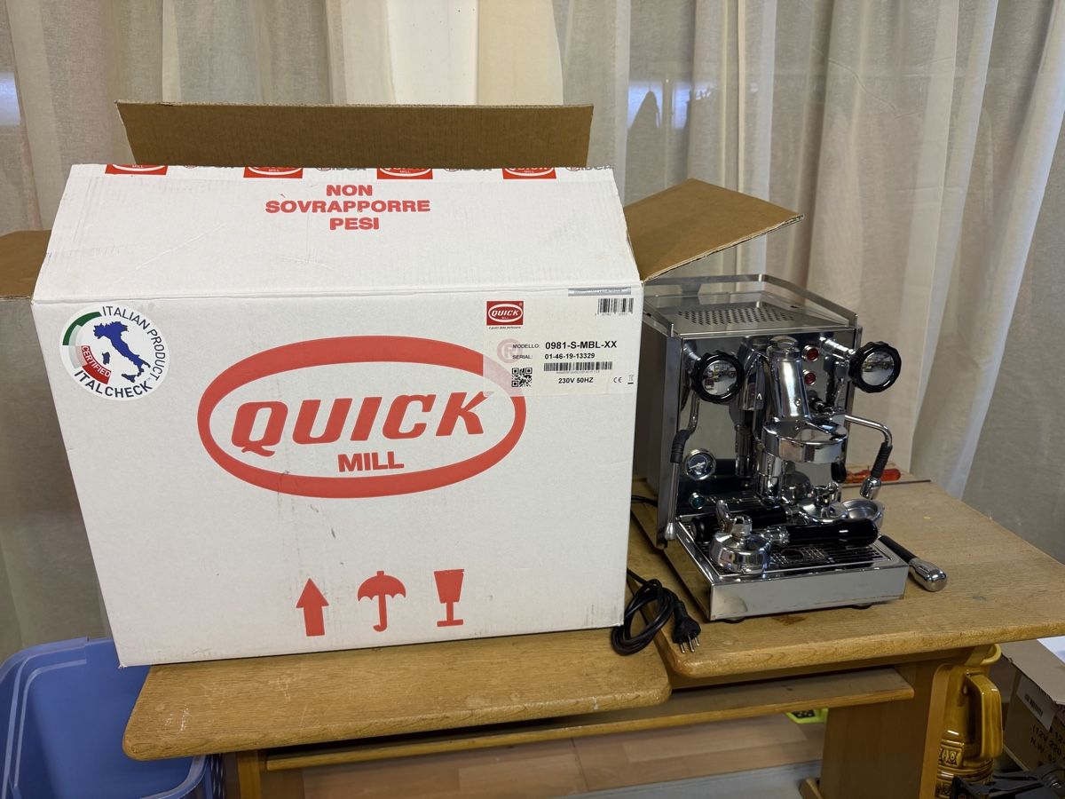 Quick Mill Macchine per caffè & Macchine per espresso: Quick Mill Rubino  – Usato da Fribourg venduto da delgrand34 7