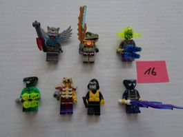 7 Lego Chima Figuren