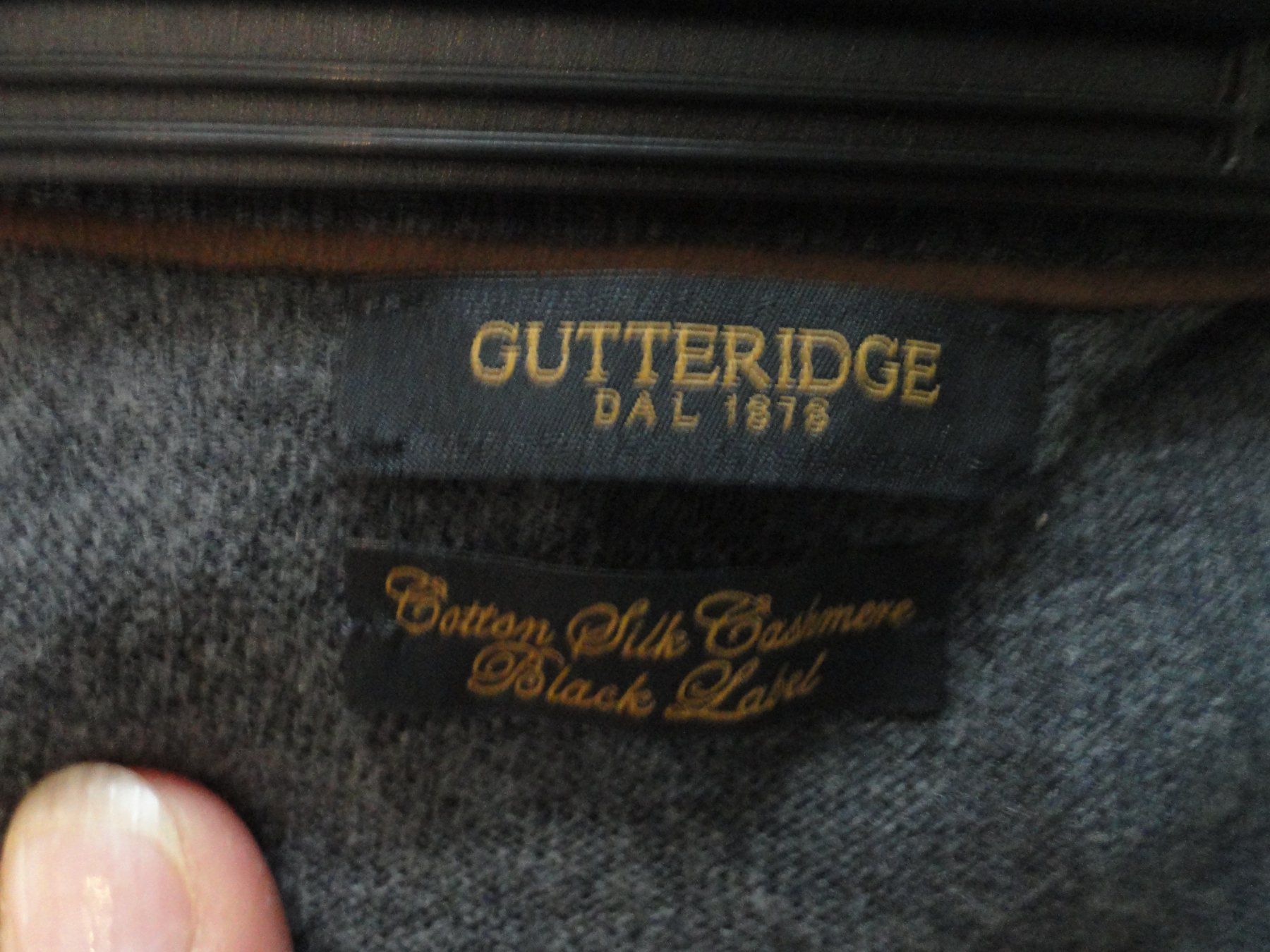 Maglioni & Felpe: GUTTERIDGE PULLOVER , COTTON, SILK, CASHMERE GR . M *** – Nuovo (secondo la descrizione) da Uetendorf venduto da bibibop 1