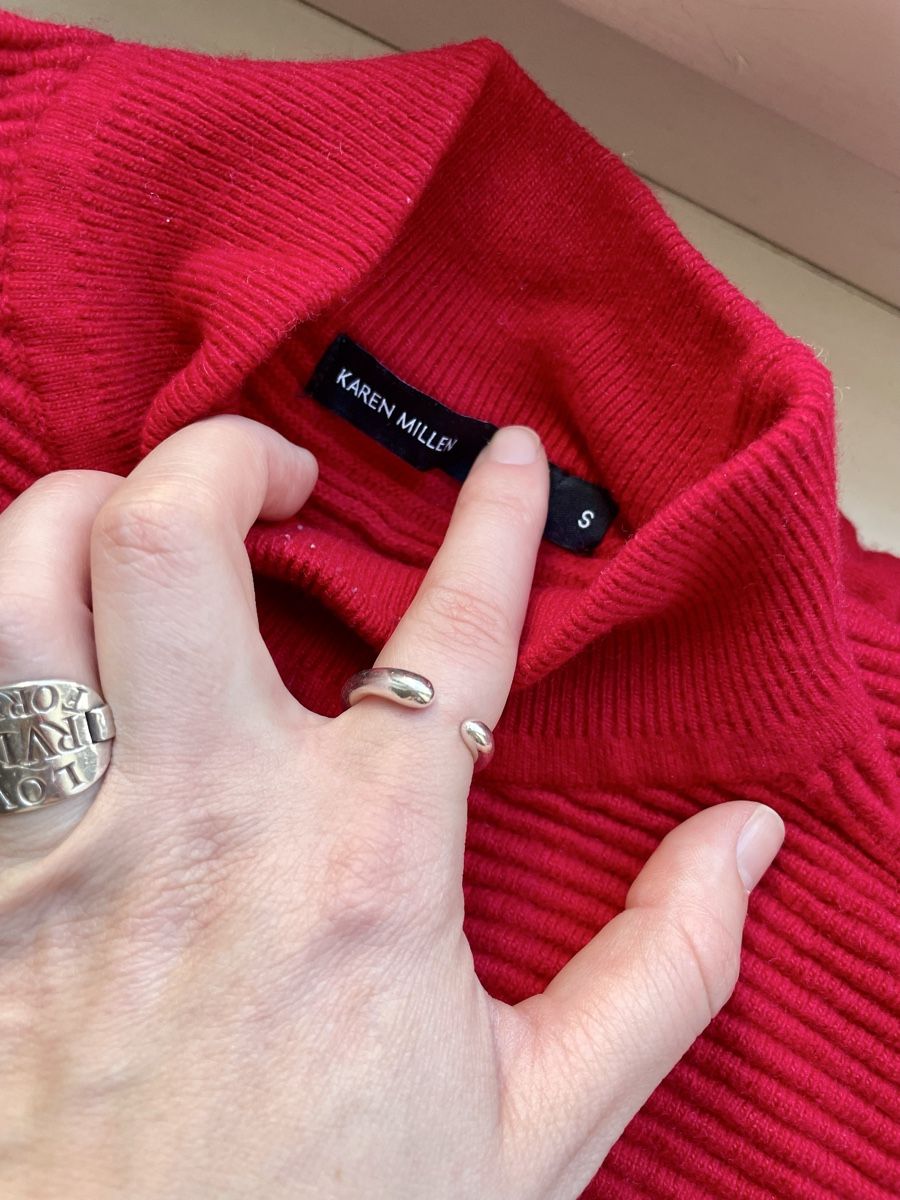 Karen Millen Maglioni & Felpe: Karen Millen Strickpullover, rot, Grösse S – Usato da Zürich venduto da Carlajimena 1