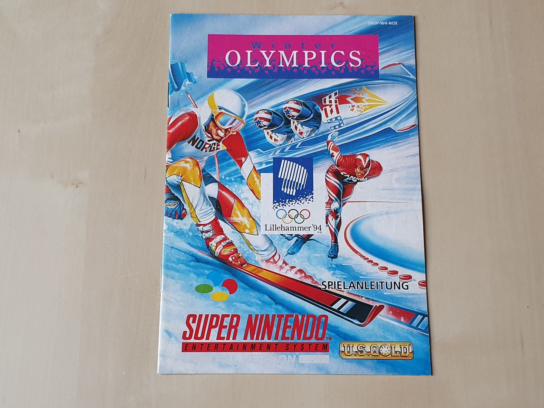 Nintendo Giochi: Anleitung Winter Olympics SNSP-W4-NOE – Usato da Stansstad venduto da collectorsshop
