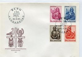 1961 Evangelisten FDC ohne Adresse