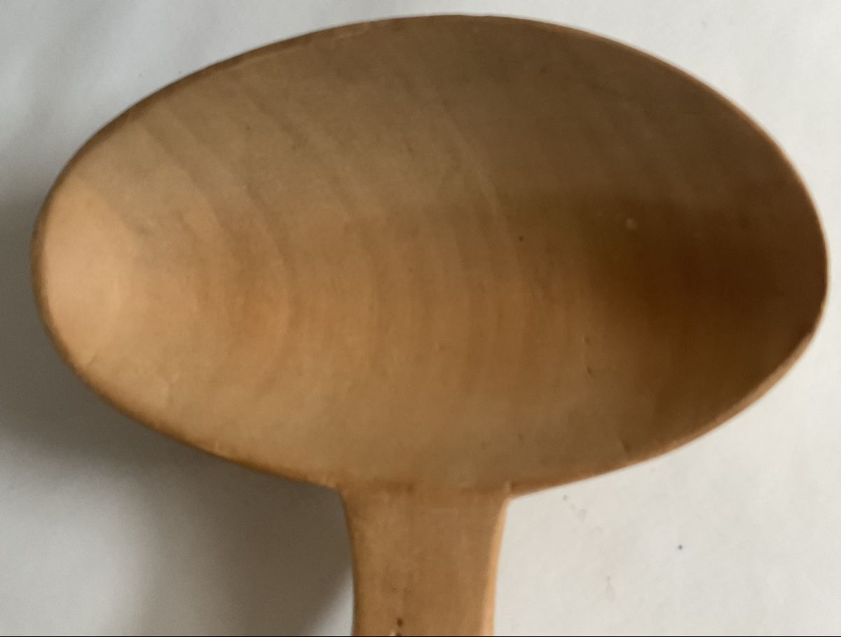 Löffel: Cuillère en bois avec support de stabilisation – Gebraucht aus Corseaux von Mililaforet75 3