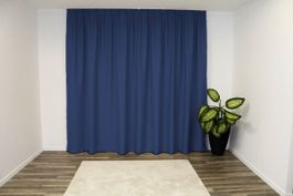 Verdunkelungsvorhänge nach Mass – Blau