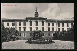 Chur, Anstalt Waldhaus, Vorderansicht mi