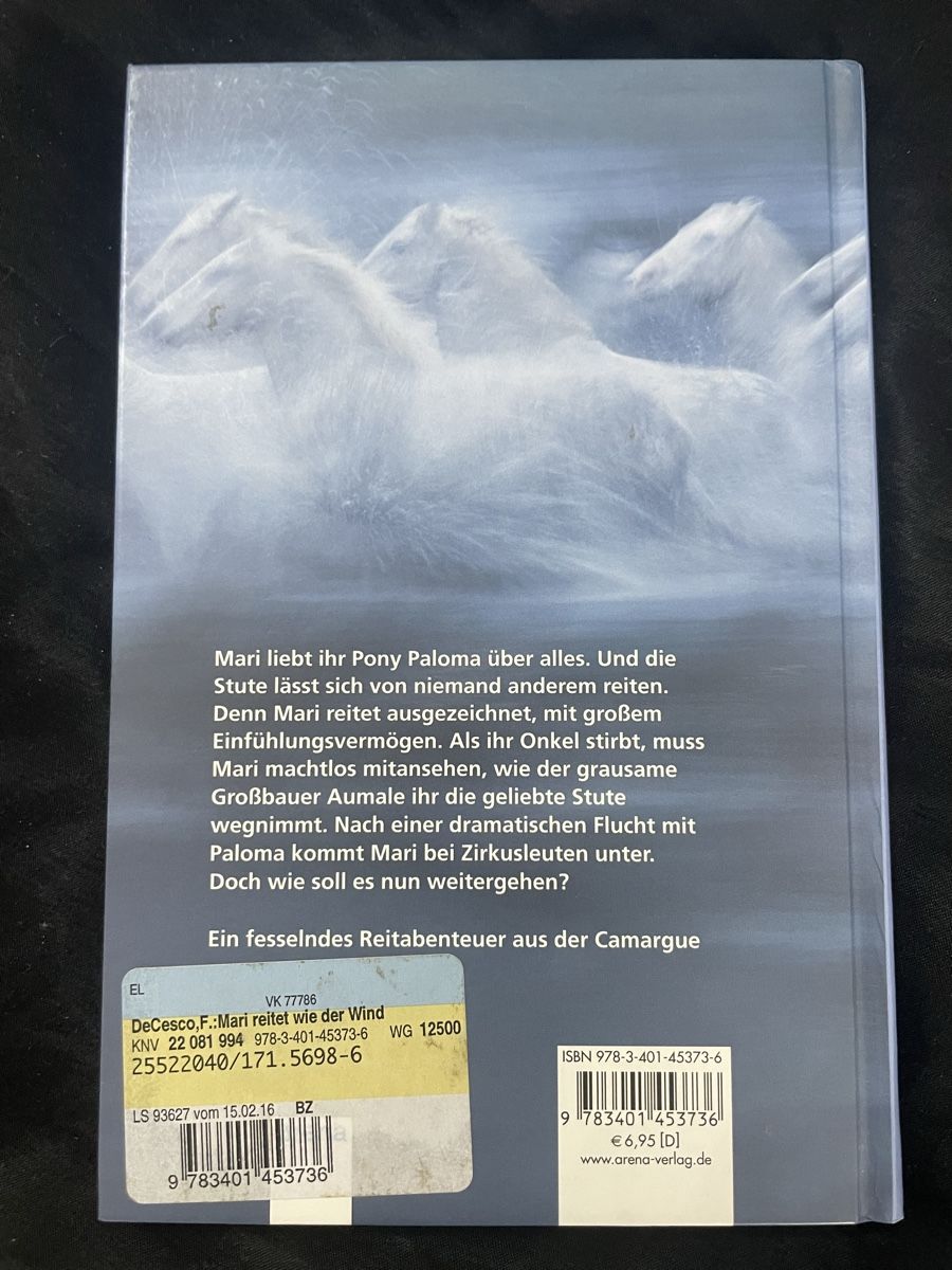 Libri: Mari reitet wie der Wind – Usato da Thun venduto da bue_59vc 1