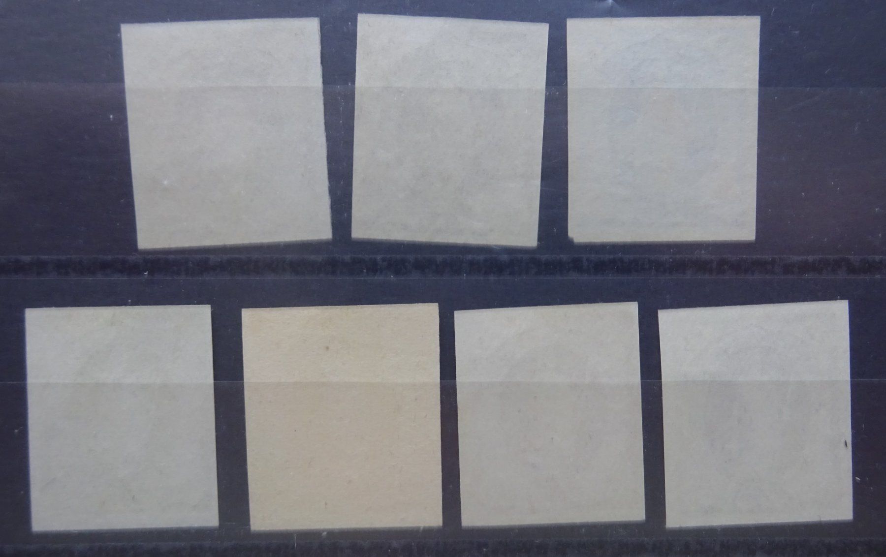 Tous les timbres: Stehende Helvetia, 7 Farbproben – Neuf (Voir description) à Watt par Oo2rup5 1