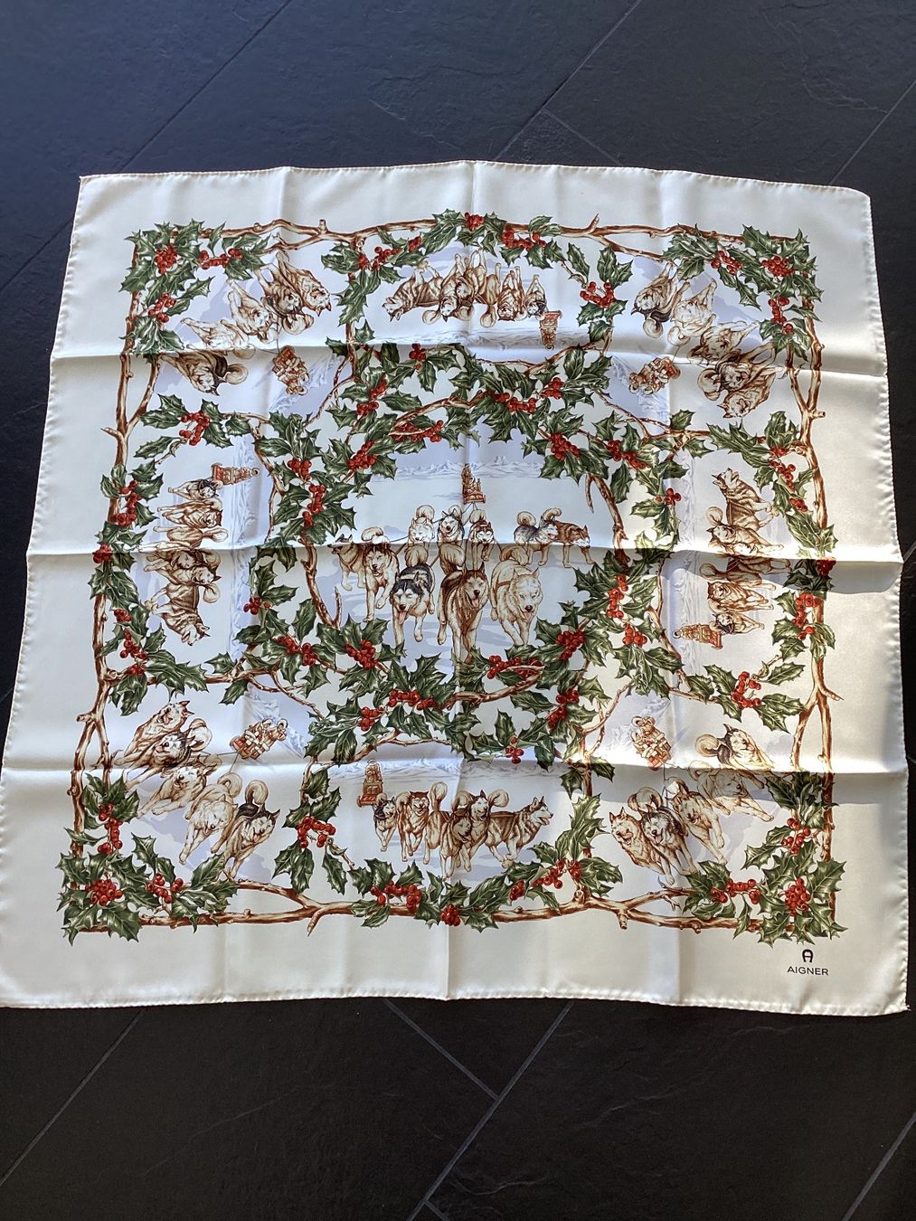 Aigner Foulard & Sciarpe: Aigner, Seidenfoulard – Usato da Salenstein venduto da Esprit57