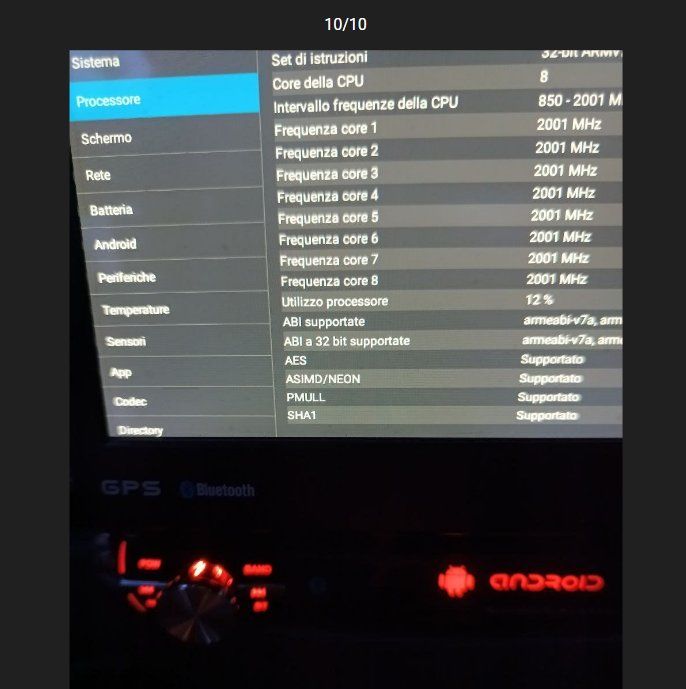 Radio: Radio 8core,1din , Dab+ , Bluetooth , navigator, 2Ghz 4+64gb – Nuovo e nell'imballaggio originale da Gudo venduto da dispo3 9