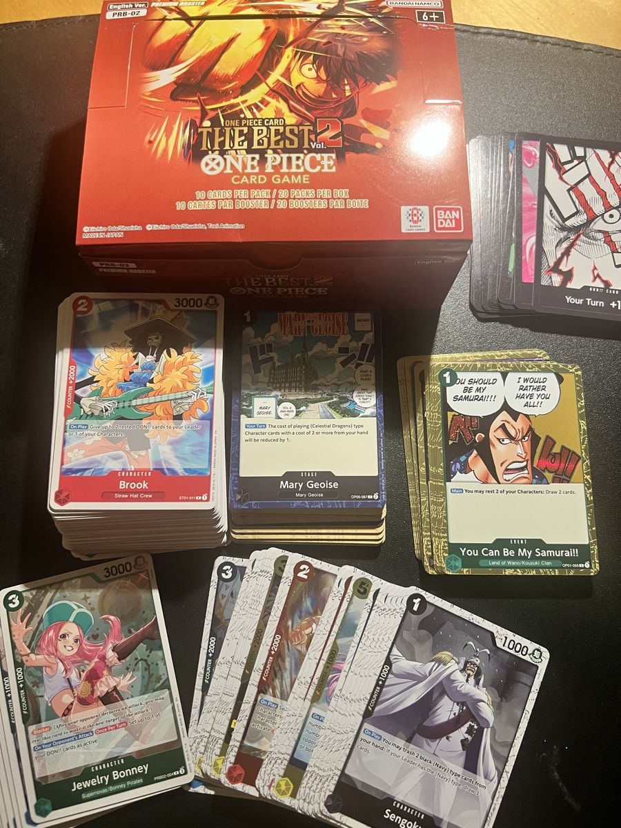 Carte collezionabili: One Piece PRB-02  – Nuovo (secondo la descrizione) da Goldach venduto da Milosg3