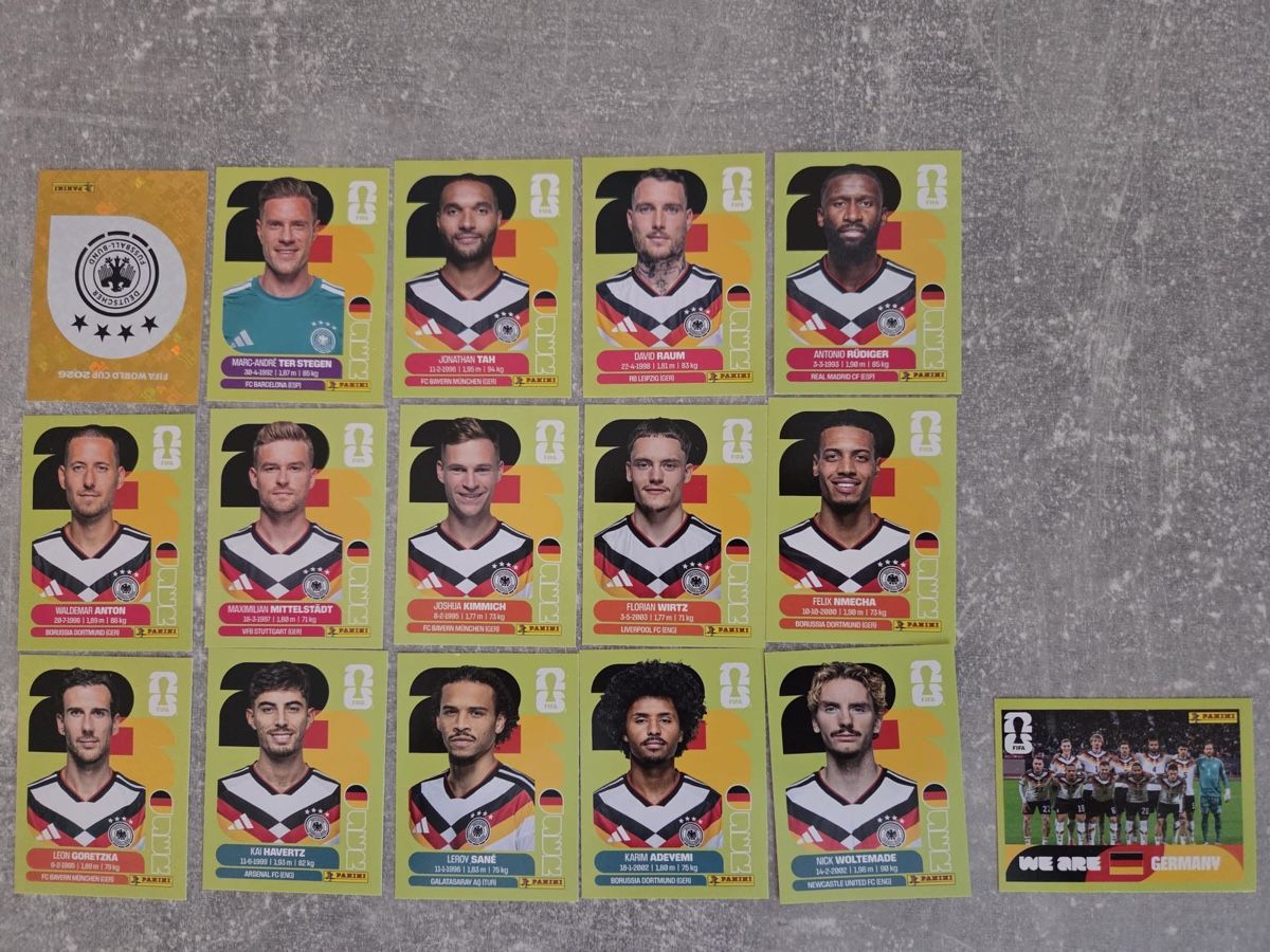 Panini Album: Panini Deutschland – Nuovo (secondo la descrizione) da Naters venduto da oeuf86