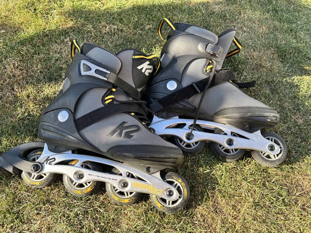 K2 Pattini in linea & Pattini a rotelle: Inlineskates K2 Freedom schwarz grau – Usato da Aarburg venduto da gloeckgloeck 1