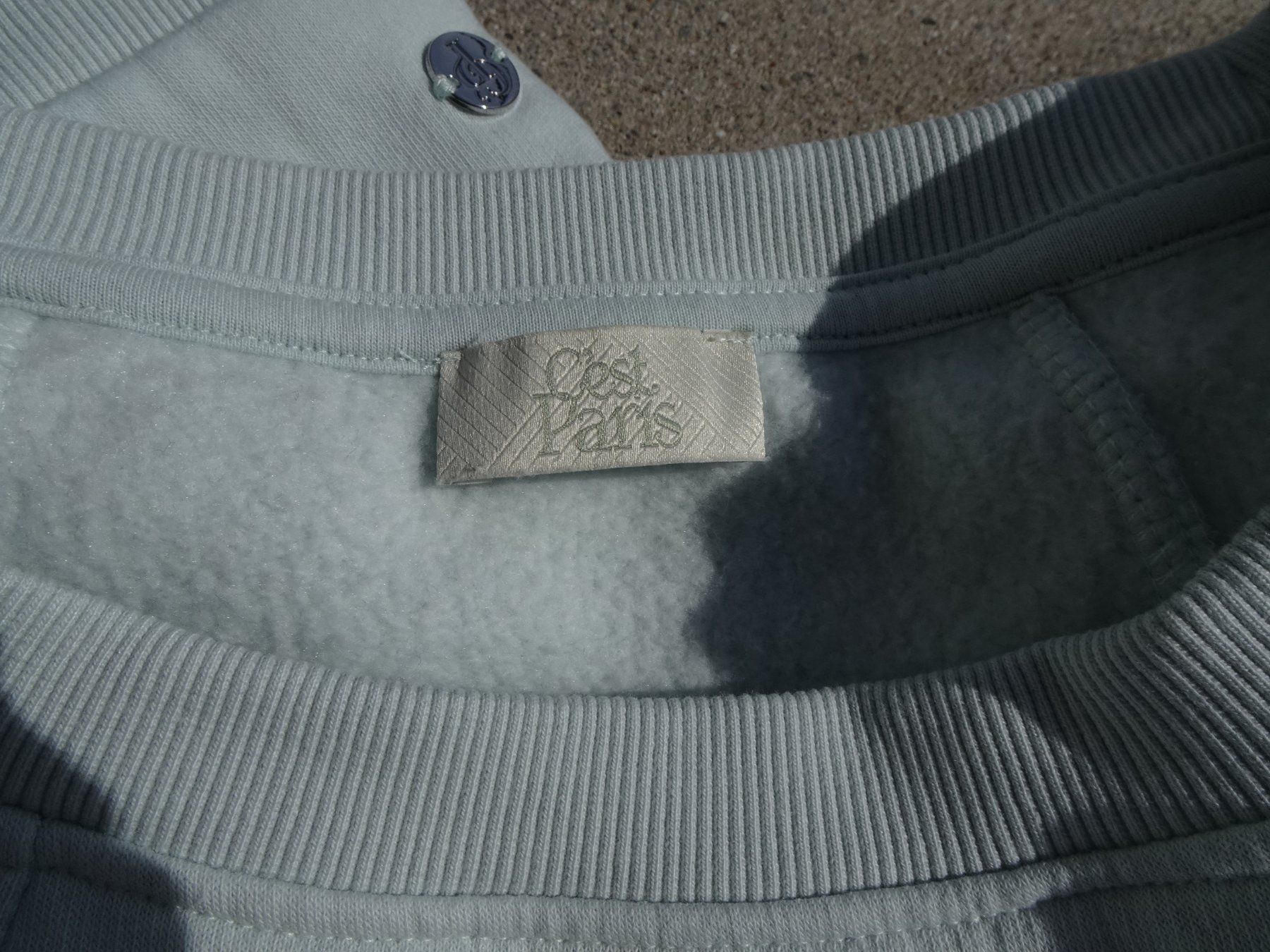 Pulls & Sweat-shirts: C est Paris by C est tout Pullover eisblau Sweatpullover 38 – D'occasion à Winterthur par blumeblau77 3